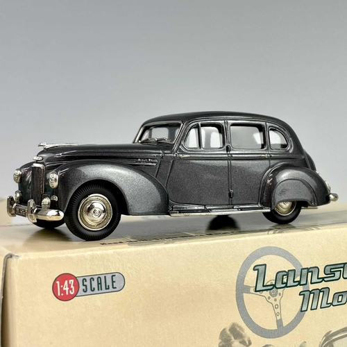 714 - Lansdowne Boxed Models 1:43 Scale. Comprising 1949/50 Humber Super Snipe MK III Saloon (Gunmetal) re... 