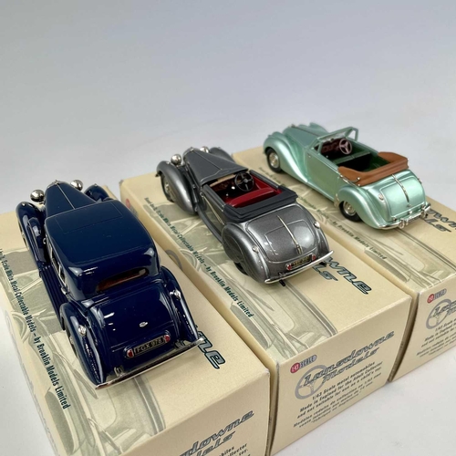 715 - Lansdowne Boxed Models 1:43 Scale. Comprising 1939 Lagonda V12 Rapide Drophead Couple (Gunmetal Grey... 