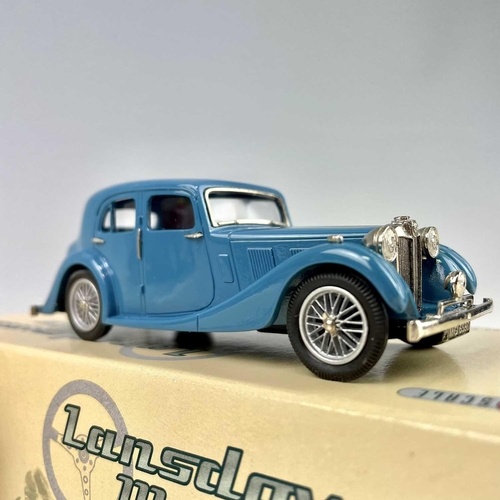 716 - Lansdowne Boxed Models 1:43 Scale. Comprising 1936-1939 MG SA Saloon (Maroon) ref LDM 53 plus 1937 M... 