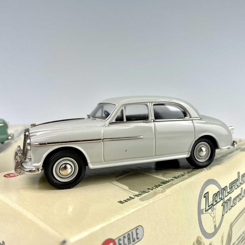 720 - Lansdowne Boxed Models 1:43 Scale. Comprising 1954 Wolseley 6/90 Series I (Mist Grey) ref LDM 60 plu... 