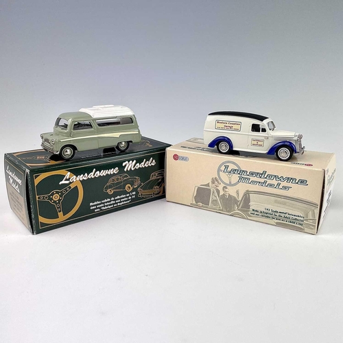 721 - Lansdowne Boxed Models 1:43 Scale. Comprising 1948 Bedford PC Van 