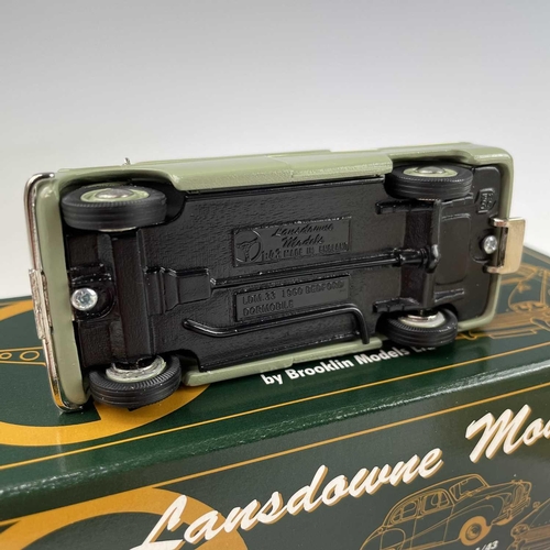 721 - Lansdowne Boxed Models 1:43 Scale. Comprising 1948 Bedford PC Van 