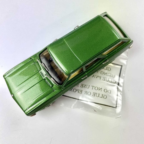 722 - Lansdowne Boxed Models 1:43 Scale. Comprising 1968 Vauxhall Victor FD Estate (Emerald Starmist) ref ... 