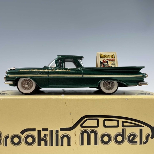 727 - Brooklin Boxed 1:43 Scale Models. Comprising 1954 Chevrolet Bel Air Modelex 97 ref BRK 68 plus 1959 ... 