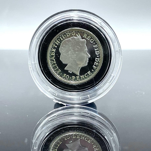 73 - Proof G.B Silver Coin 2005 Britannia Collection. A four coin (£2, £1, 50p and 20p denominations) pro... 