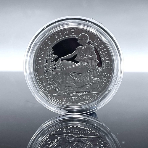 73 - Proof G.B Silver Coin 2005 Britannia Collection. A four coin (£2, £1, 50p and 20p denominations) pro... 