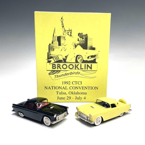 735 - Brooklin Boxed 1:43 Scale Models. National Convention 1992 CTCI (ref BRK 13X), Thunderbird finished ... 