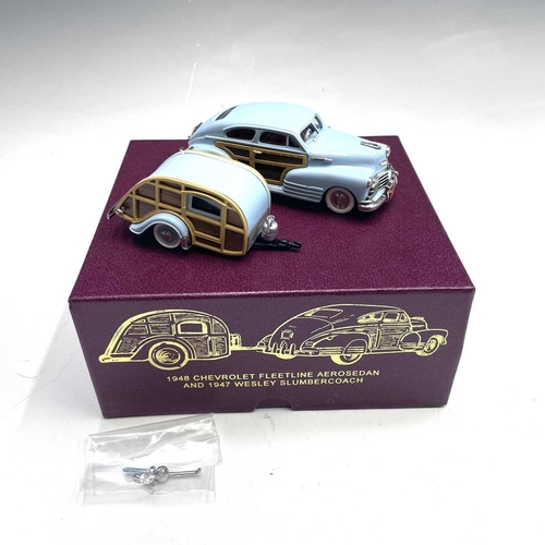 736 - Brooklin Boxed 1:43 Scale Models. Comprising Wessex Model and Toy Collectors Models 1948 Chevrolet F... 