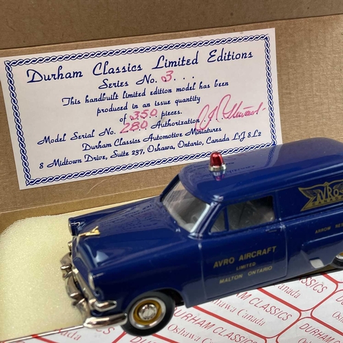 740 - Durham Classics. Comprising 1954 Ford Courier Toronto Fire Department No 8 District Chief (ref DC-7D... 