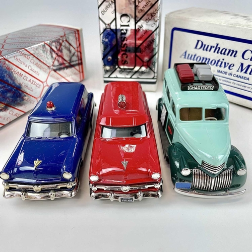 740 - Durham Classics. Comprising 1954 Ford Courier Toronto Fire Department No 8 District Chief (ref DC-7D... 