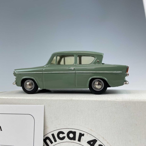 741 - Pathfinders Models - Minicar 43. Comprising 1961 Ford Anglia 105E, 1962 Ford Consul Classic, 1968 Fo... 