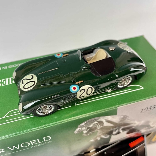 743 - Western Models, Gems and Cobwebs, Jaguar World. Comprising Jaguar XJ 220 (ref WP 127), Jaguar C Type... 