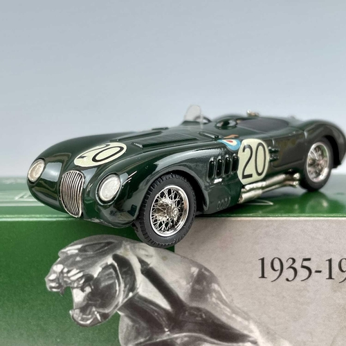 743 - Western Models, Gems and Cobwebs, Jaguar World. Comprising Jaguar XJ 220 (ref WP 127), Jaguar C Type... 