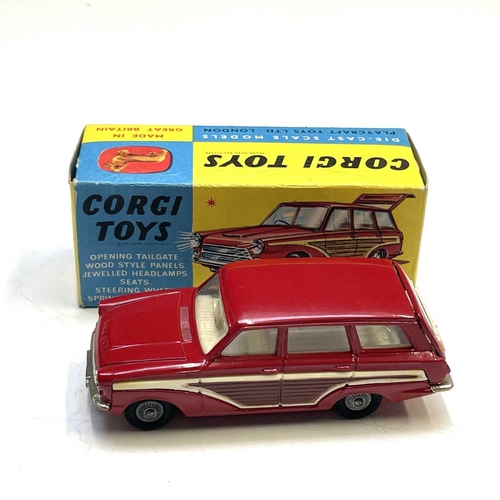 748 - Boxed Corgi Toys (x3). Mint boxed cars as follows: no.234 Ford Consul Classic - has marking 