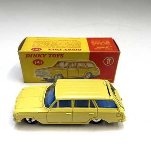 750 - Boxed Dinky Toys (x2). Comprising: no.140 Morris 1100 no.141 Vauxhall Victor Estate Car. Both mint b... 