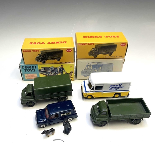 752 - Original Corgi / Dinky Toys in Reproduction Boxes (x3) plus boxed Dutch Lion Car. Comprising: no.448... 