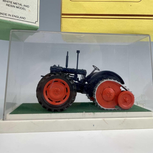 763 - Boxed Tractors (x5). Comprising Scaledown Models: Fordson Power Major 1959 (ref T15), and Fordson 'N... 