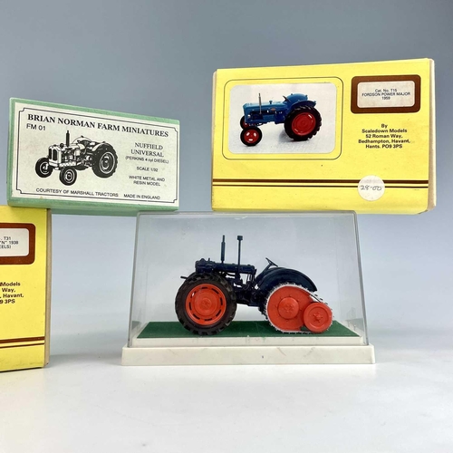 763 - Boxed Tractors (x5). Comprising Scaledown Models: Fordson Power Major 1959 (ref T15), and Fordson 'N... 