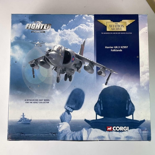 765 - Corgi Aviation Archive 1:72 Scale - mainly Falklands Conflicts Models (x4). Comprising: 1: Boeing-Ve... 