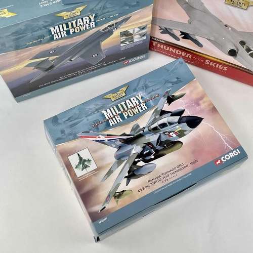 769 - Corgi Aviation Archive 1:72 Scale 1968 to 1993 era (x4 boxes). Comprising: 1: Blackburn Buccaneers. ... 