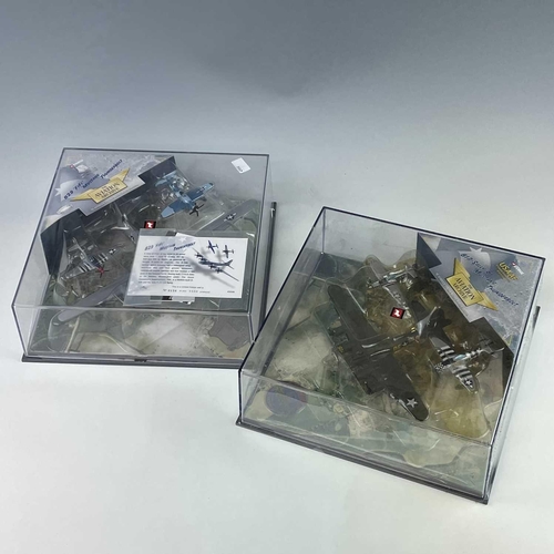 776 - Corgi Aviation Archive and WWII Legends Scale 1:144 and 1:72. Comprising 8 boxes: 1: USAAF - B17 - S... 