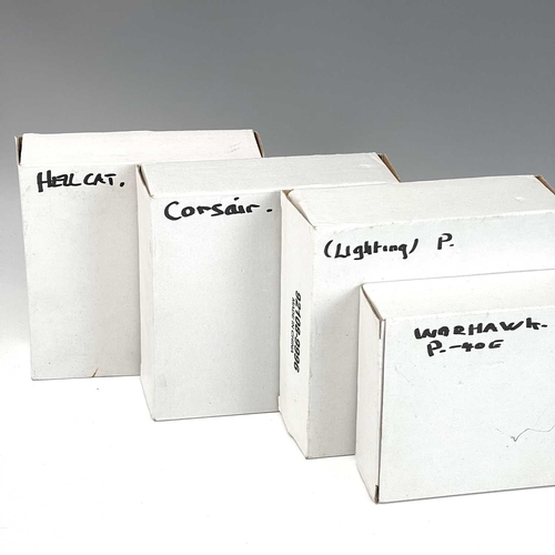 778 - Matchbox Aircraft Collectibles x6 Boxes. Comprising: 1: Corsair 2: Lightning 3: Hellcat 4: Spitfire ... 