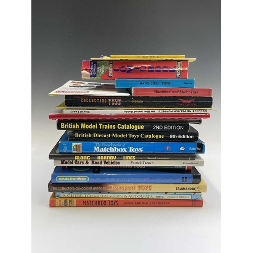 786 - Toy Reference Books. Including - Collecting Pelham Puppets, Scalextric, Matchbox Toys, Along Hornby ... 