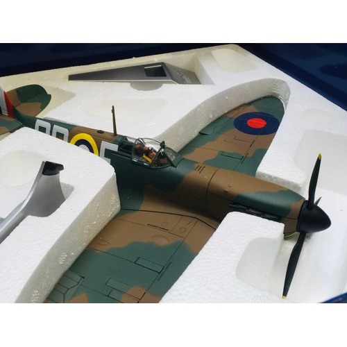 787 - Corgi Aviation Archive Die Cast Aeroplane - Supermarine Spitfire MK1A X4590/PR-F, 609 SQN. RAF (ref.... 