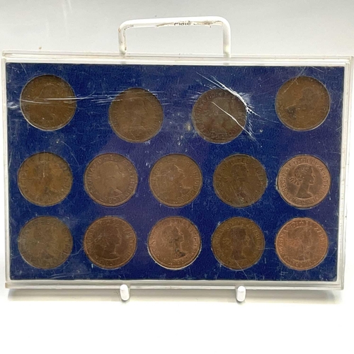 84 - Great Britain 19th and 20th Century Silver and Copper Coinage. Comprising 52 x pre 1920 silver 3d co... 