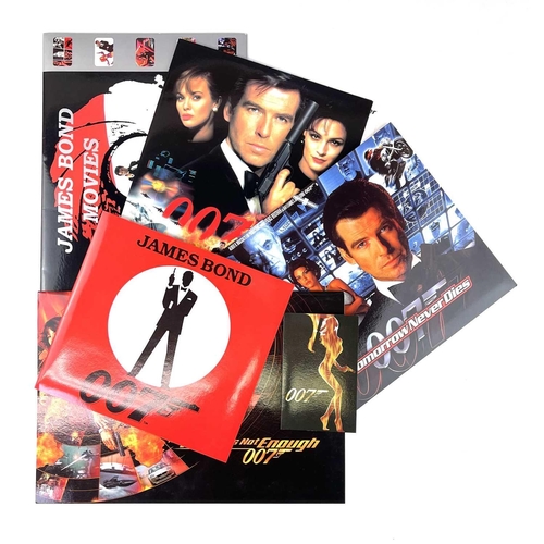 914 - James Bond Phone Cards (x56). A collection of 56 mint phone cards dipicting characters in 'Tomorrow ... 