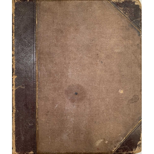 915 - Real Photographic Album. An album containing various British, etc topographical mostly large size ph... 