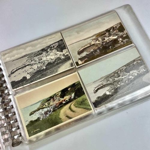 916 - Cornish Postcard Album (As shown in bottom image of promotional brochure) Comprising 2 Postcard Albu... 