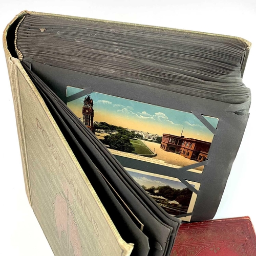 929 - Postcards. Box containing over 1500 cards topographical and subject mostly loose but also includes a... 