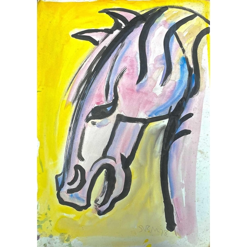 158 - Sven BERLIN (1911-1999) Various watercolours 57x50cm and smaller