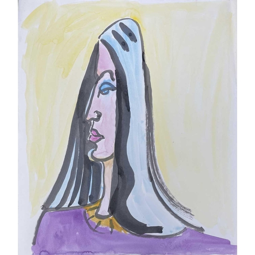 158 - Sven BERLIN (1911-1999) Various watercolours 57x50cm and smaller