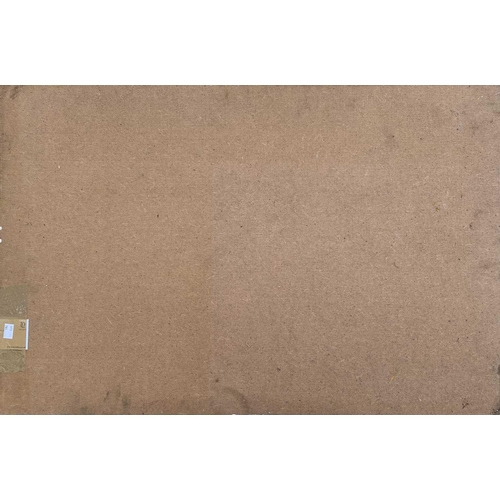 80 - Sven BERLIN (1911-1999) Black Swan Oil on board Signed and dated '69 61x91cm