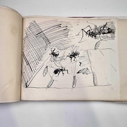 105 - Sven BERLIN (1911-1999) Mangwa Volume No.2 - 'Voice of the Eye - Drawings 2 - Creation' A portfolio ... 