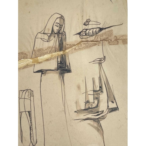 110 - Sven BERLIN (1911-1999) Drawings Mostly studies for sculpture and mostly on a small scale