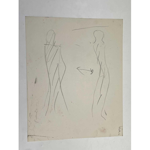 110 - Sven BERLIN (1911-1999) Drawings Mostly studies for sculpture and mostly on a small scale