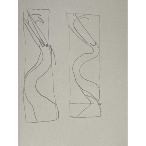 110 - Sven BERLIN (1911-1999) Drawings Mostly studies for sculpture and mostly on a small scale