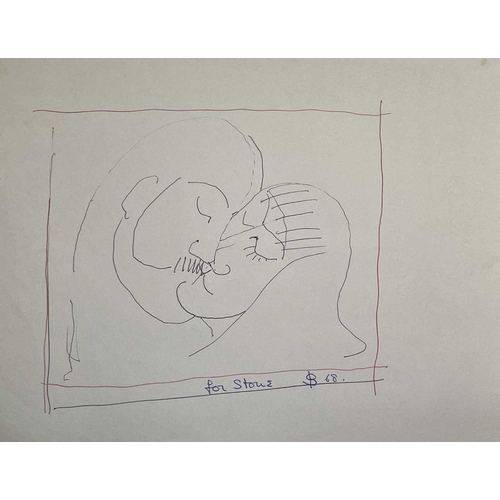 110 - Sven BERLIN (1911-1999) Drawings Mostly studies for sculpture and mostly on a small scale