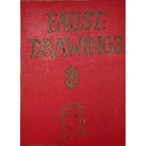 117 - Sven BERLN (1911-1999) 'Faust Drawings' An album of apprroximately 60 pages of pen & ink drawings an... 