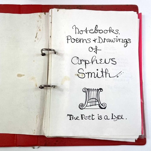 121 - Sven BERLIN (1911-1999) 'Orpheus Smith: A Modern Myth' Two typescripts bound in folders relating to ... 