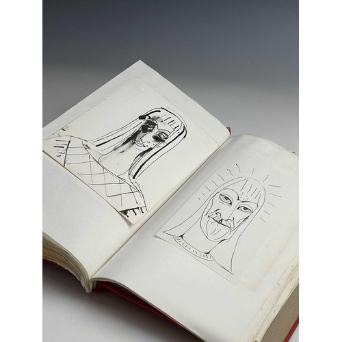 130 - Sven BERLIN (1911-1999) Mangwa Volume No.15 - 'Street People' A portfolio of loosely bound drawings ... 