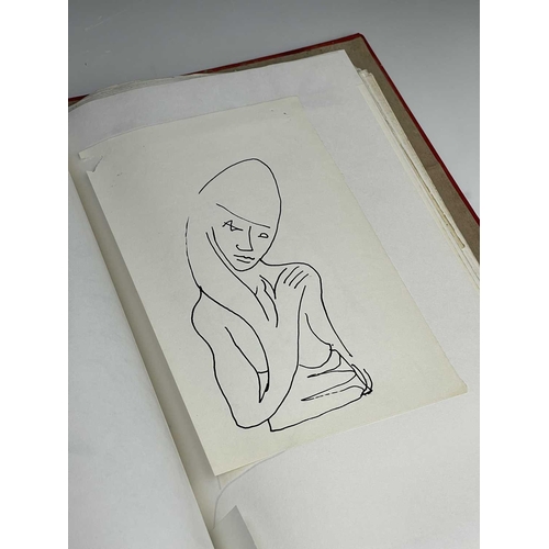 130 - Sven BERLIN (1911-1999) Mangwa Volume No.15 - 'Street People' A portfolio of loosely bound drawings ... 