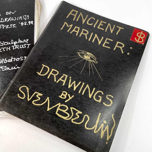 132 - Sven BERLIN (1911-1999) 'Ancient Mariner'. The lot comprises two folders. One is titled, 'Ancient Ma... 