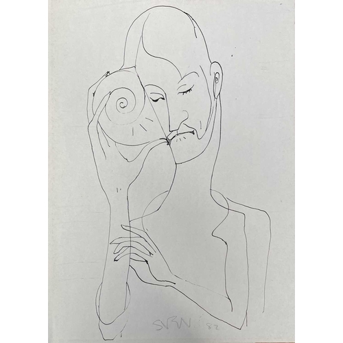 171 - Sven BERLIN (1911-1999) A collection of drawings 57x49cm and smaller