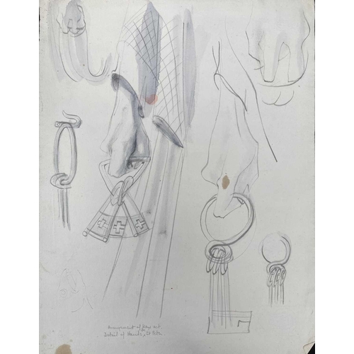 171 - Sven BERLIN (1911-1999) A collection of drawings 57x49cm and smaller