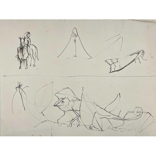 174 - Sven BERLIN (1911-1999) 
A collection of animal drawings