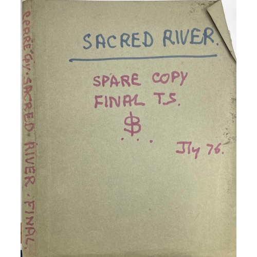 177 - Sven BERLIN (1911-1999) 'The Sacred River' A collection of texts which form Berlins 1975 unpublished... 